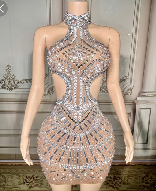 Monet Signature Diamond Dress